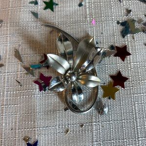Vintage, flower, brooch